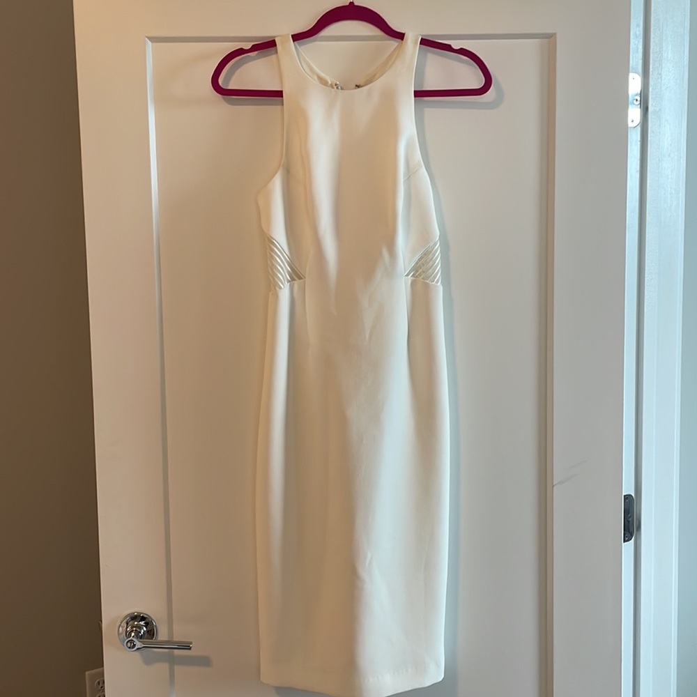Halston White dress